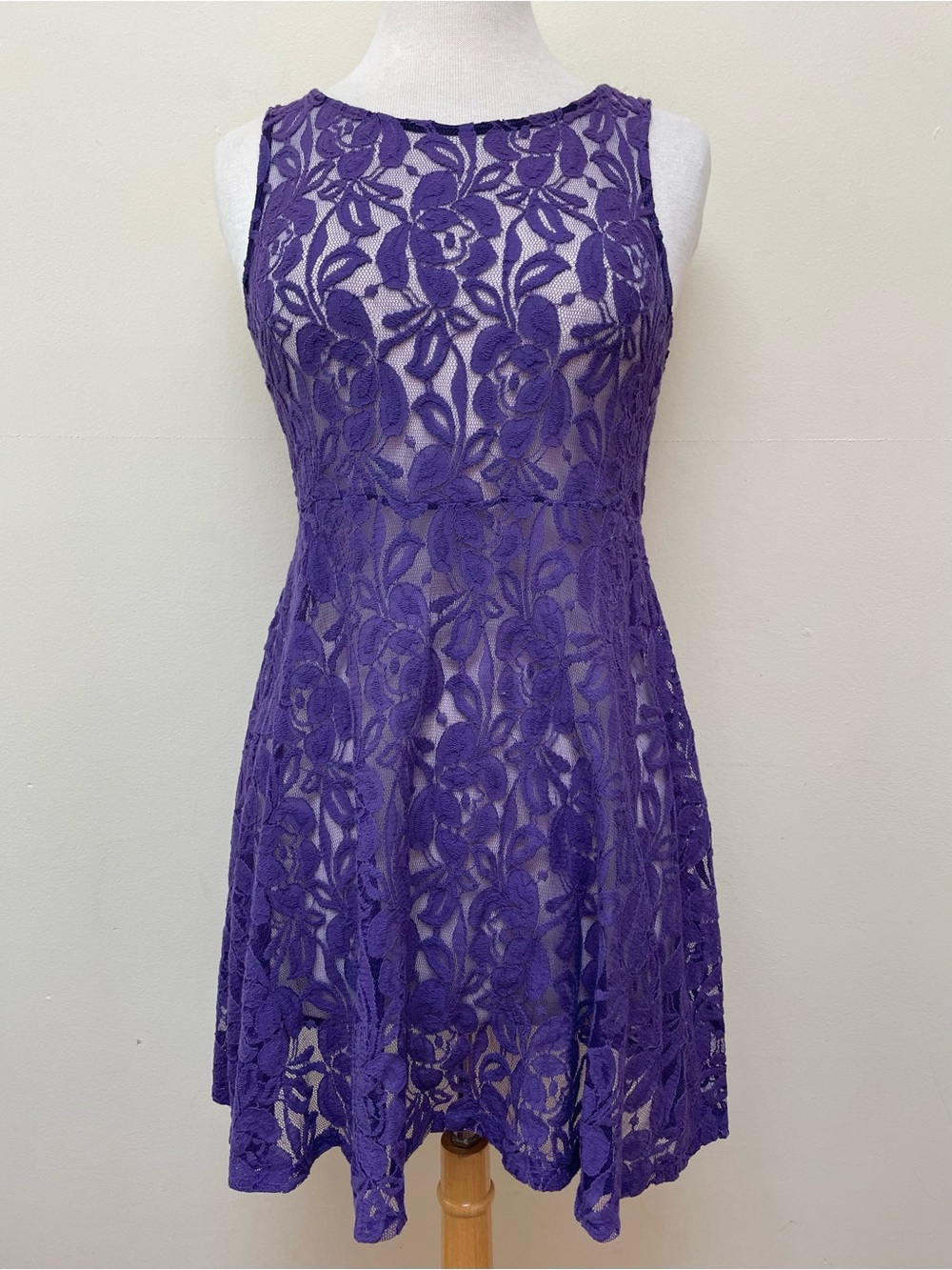 Free People Purple Lace Dress